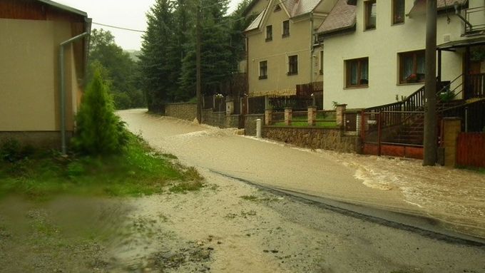 Záplavy v okolí Ústí nad Labem