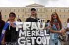 Němci v šoku, kancléřce v Řecku spílal i jejich politik