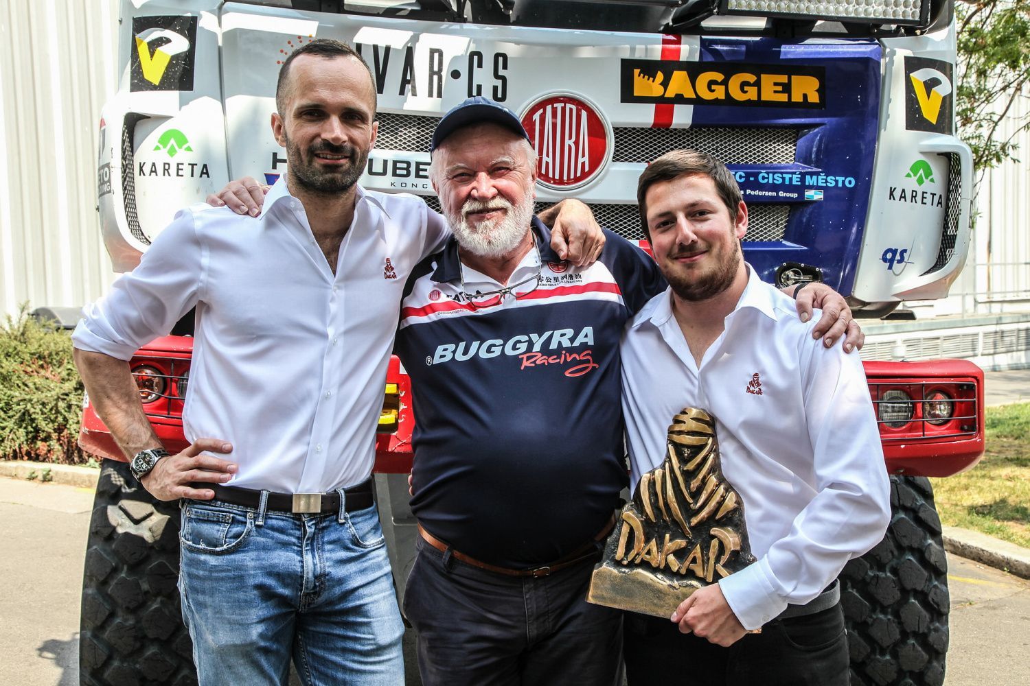 Prezentace Rallye Dakar 2019 v Praze: Josef Kalina