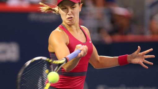 Eugenie Bouchardová na turnaji v Montrealu
