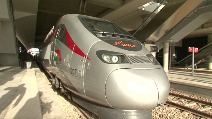 Maroko má nejrychlejší vlak v Africe. Mezi městy Casablanca a Tanger bude jezdit rychlostí 320 km za hodinu.