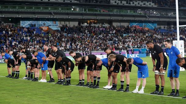 Semifinále MS v ragby 2019, Anglie - Nový Zéland: Novozélanďané děkují fanouškům