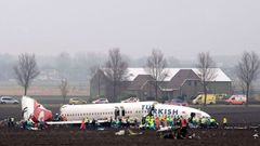 V Amsterdamu se zřítilo letadlo, na palubě 135 lidí