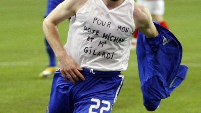 Franck Ribéry vstřelil za reprezentaci země galského kohouta sedm branek.