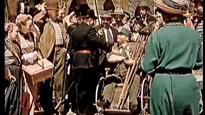Dobrého vojáka Švejka s Rudolfem Hrušínským natočil roku 1956 režisér Karel Steklý.
