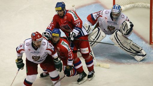 Hokej, EHT, Česko - Rusko