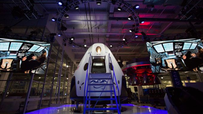 Dragon 2 společnosti SpaceX.