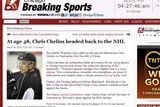 Chris Chelios (48) Americký hokejový obránce řeckého původu je v současnosti hráčem klubu NHL Atlanty Thrashers. Chelios je nejstarším aktivním hráčem v NHL, odehrál nejvíc zápasů ze všech aktivních hráčů v této soutěži. 24. listopadu 2006 odehrál svůj 1 496. zápas v NHL, což je americký rekord. Během své kariéry hrál v NHL i za kluby Montreal Canadiens, Chicago Blackhawks a Detroit Red Wings.