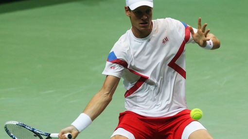 Davis Cup - Česko vs. Nizozemí (česká radost)