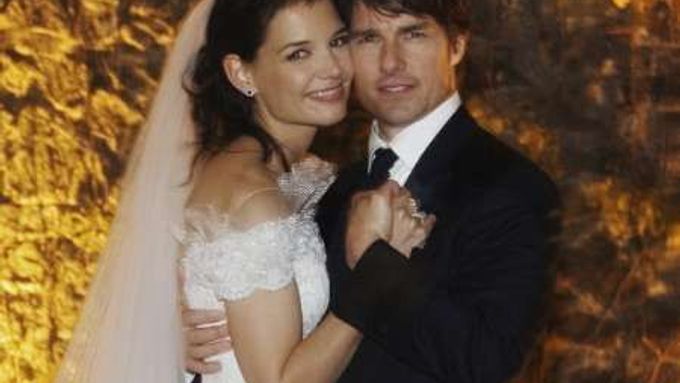 Katie Holmesová a Tom Cruise: Oficiální svatební fotografie.