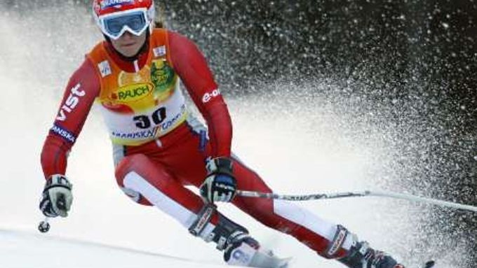 Šárka Záhrobská si jede pro sedmé místo v obřím slalomu ve slovinské Krajnske Goře.