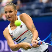 Karolína Plíšková Karolína Plíšková ve 2. kole US Open
