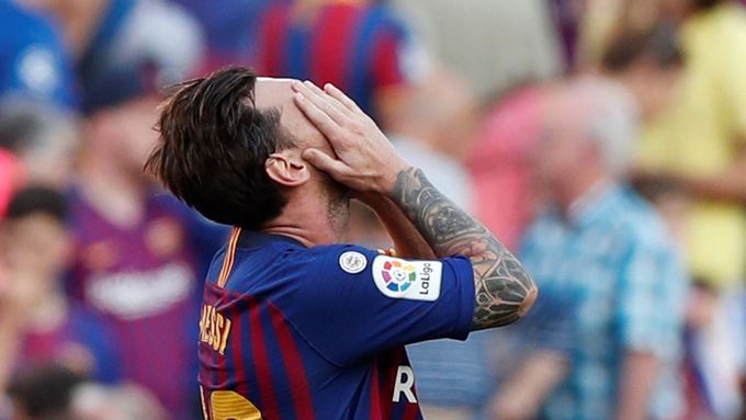 Lionel Messi šel do hry proti Bilbau na posledních 40 minut, ale k vítězství nepomohl.