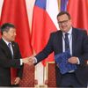Čínský prezident v Praze - Mládek