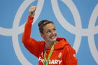 Plavecká "Železná lady" Hosszúová zlepšila o víc než dvě sekundy světový rekord v polohovce