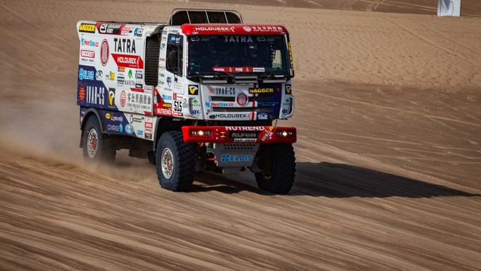 Martin Šoltys na tratí Rallye Dakar