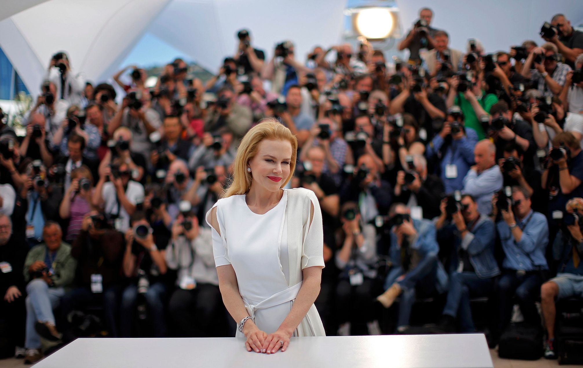 Cast member Nicole Kidman poses during a photocall for the film &quot;Grace of Monaco&quot; out of competition before the opening of the 67th Cannes Film Festival in Cannes