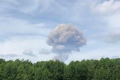 Série explozí v ruské továrně na výbušniny zranila nejméně 79 lidí