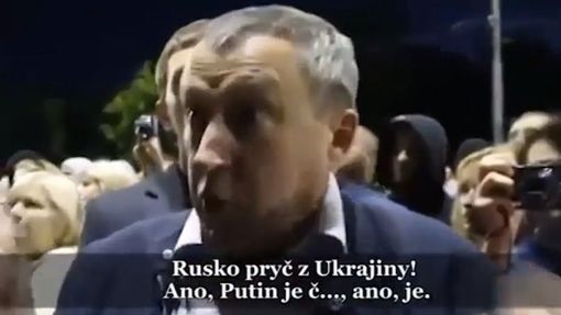 Andrij Deščycja a jeho vulgární vyjádření na adresu Vladimira Putina