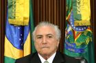 Brazilský prezident čelí snahám o odvolání. Soud poslal jeho obžalobu do parlamentu