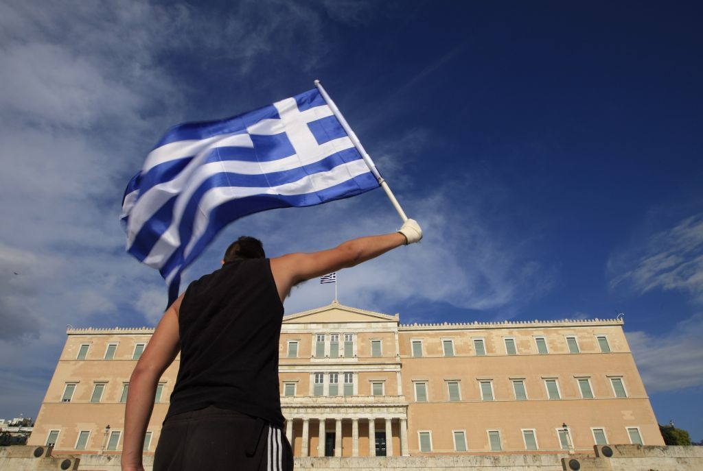 řecko demonstrace