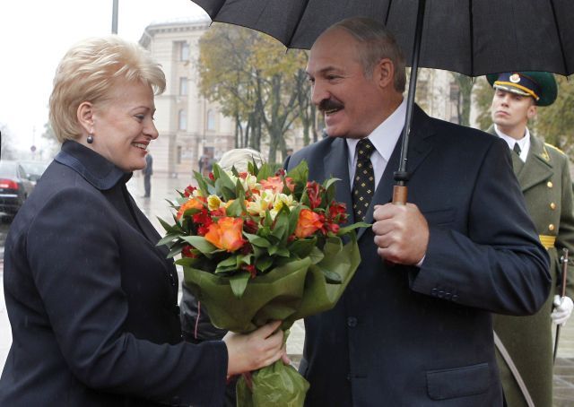 Bělorusko Litva Lukašenko Grybauskaiteová