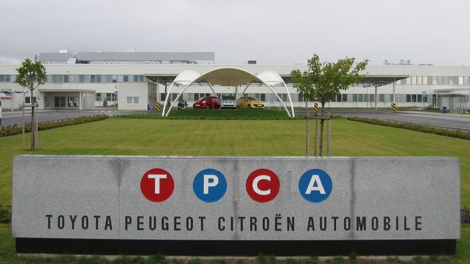 Kolínská továrna TPCA.