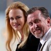 Actress Nicole Kidman and actor Tim Roth are seen at the Grand Journal de Canal+ television studio on the Croisette on the eve of the opening of the 67th Cannes Film Festival in Cannes