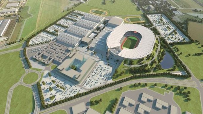 That's how the Prague olympic stadium could look like