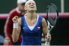 Češky si finále Fed Cupu nezahrají. Šafářová obrat nedotáhla