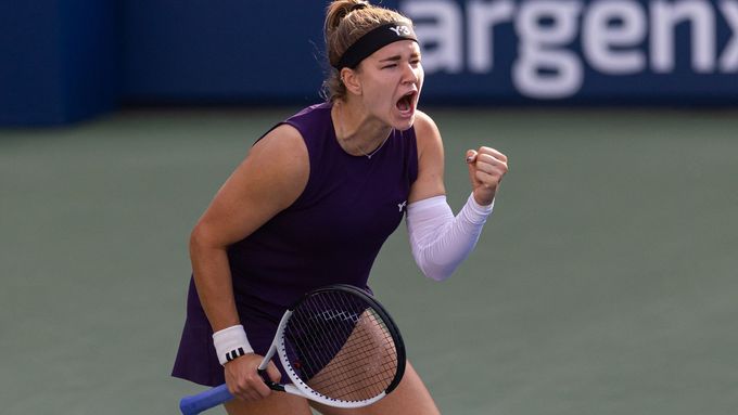 Sestřih utkání Muchová - Vondroušová