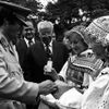 Muammar Kaddáfí a Gustáv Husák 1978
