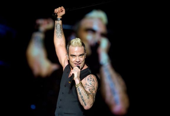 Robbie Williams na festivalu Sziget