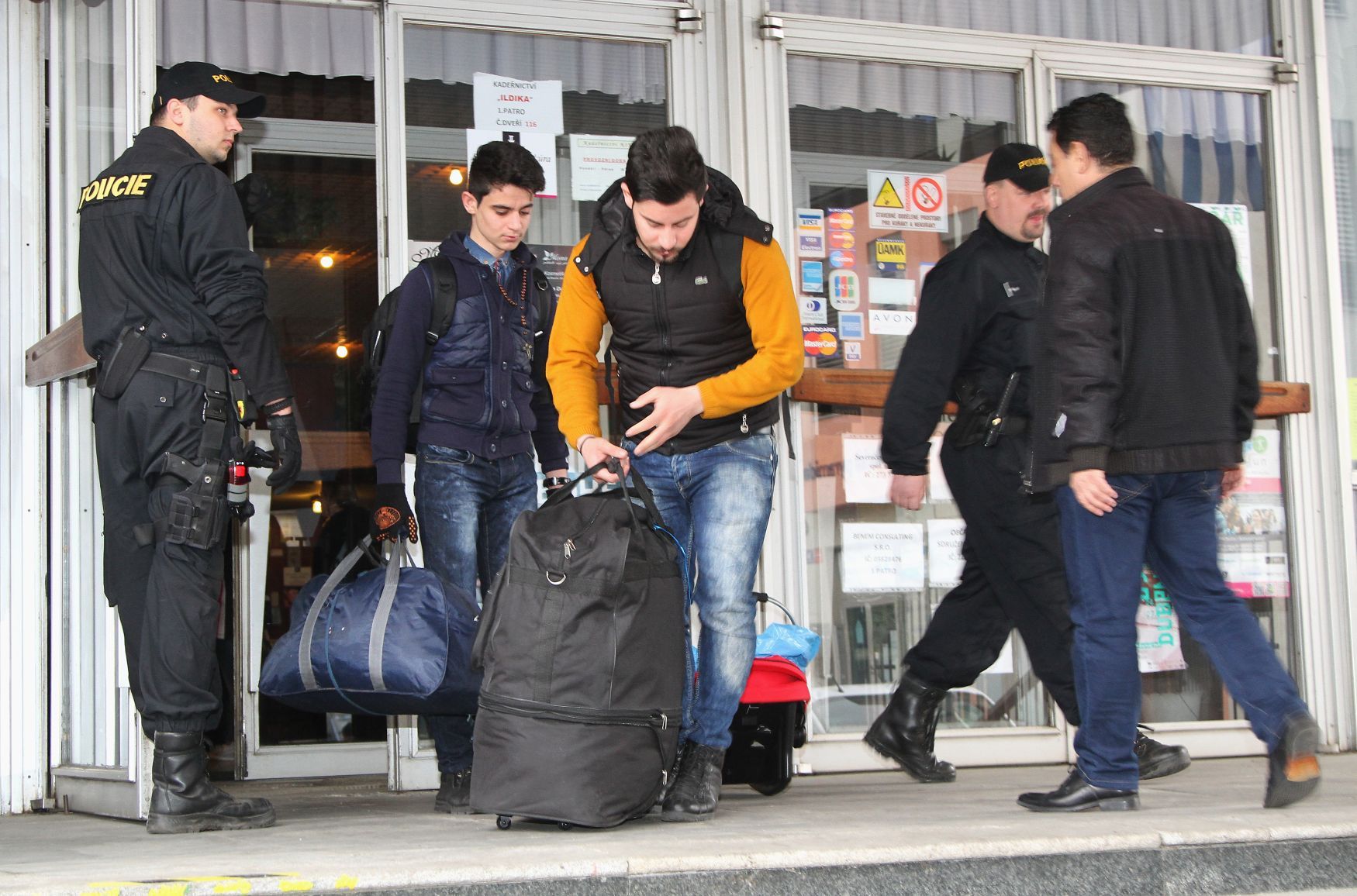 Iráčtí uprchlíci zadržení na česko-německé hranici