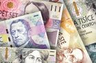 Koruna, měna, peníze - ilustrační foto