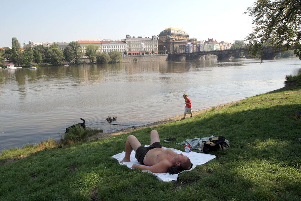 Vedro v Praze