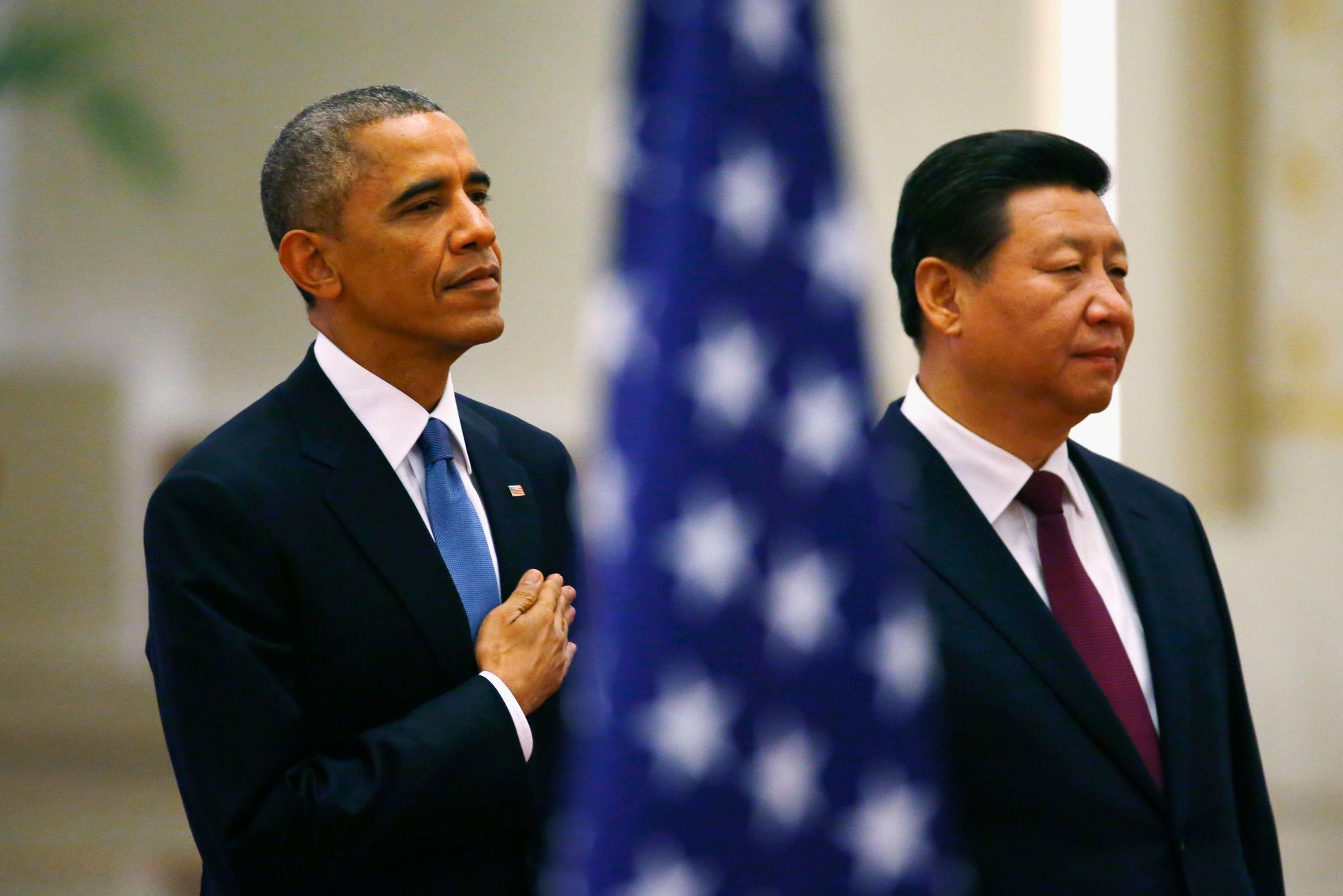Čína - USA - Barack Obama - Si Ťin-pching