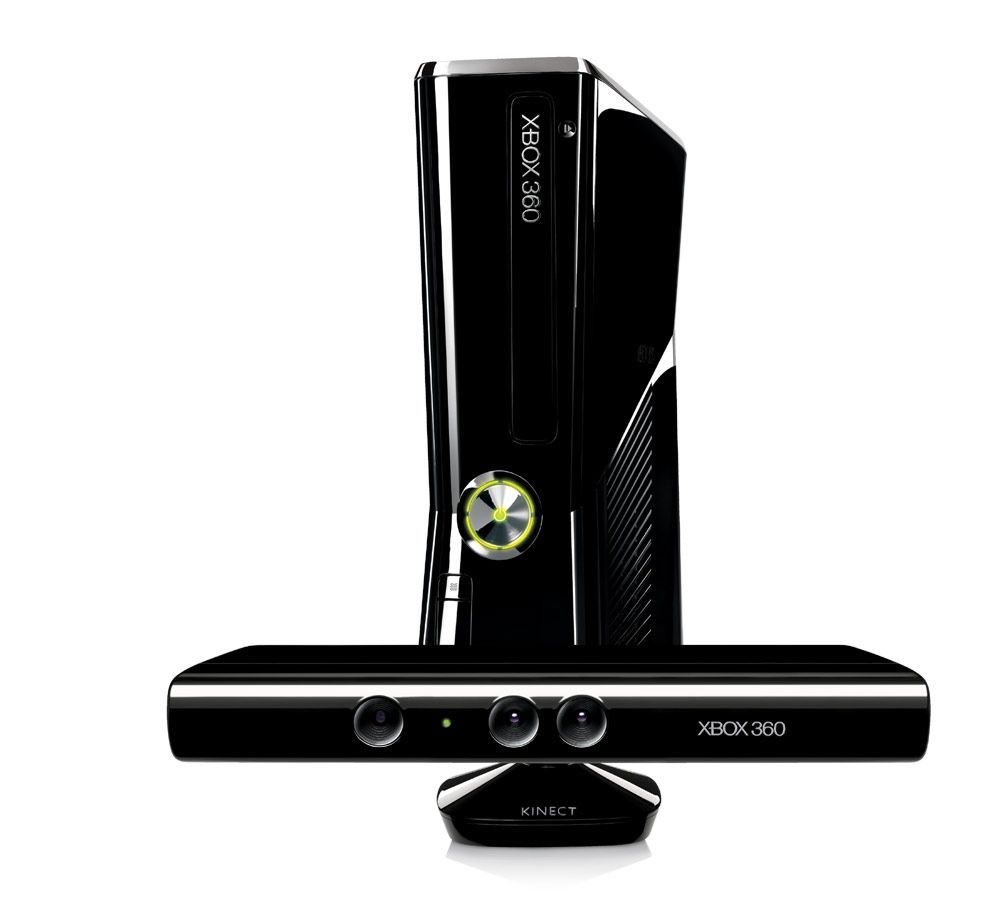 Xbox 360 a pohybový ovladač Kinect