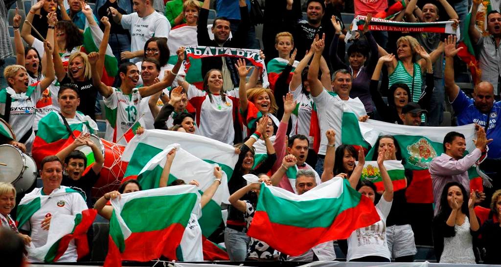 ME ve volejbale: bulharští fanoušci