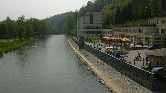 Teplice nad Bečvou, kde by měl nový poldr vyrůst
