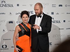 Herečka Marta Issová s režisérem Davidem Ondříčkem.