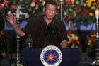Filipínský prezident se přirovnal k Hitlerovi. Rád by ve své zemi vyhladil tři miliony narkomanů