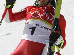 Český lyžař Martin Vráblík po kombinačním sjezdu.