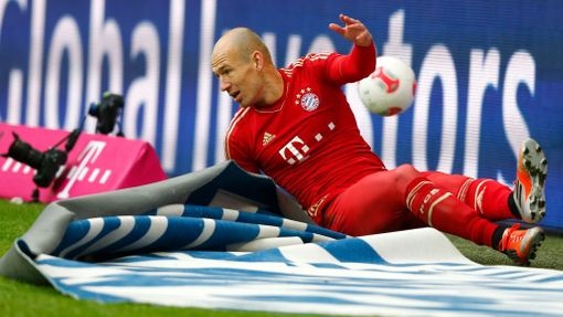 Norimberk - Bayern (Arjen Robben)