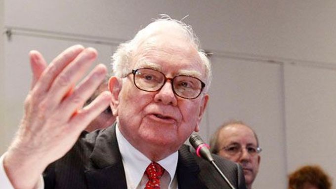 Miliardář Warren Buffett.