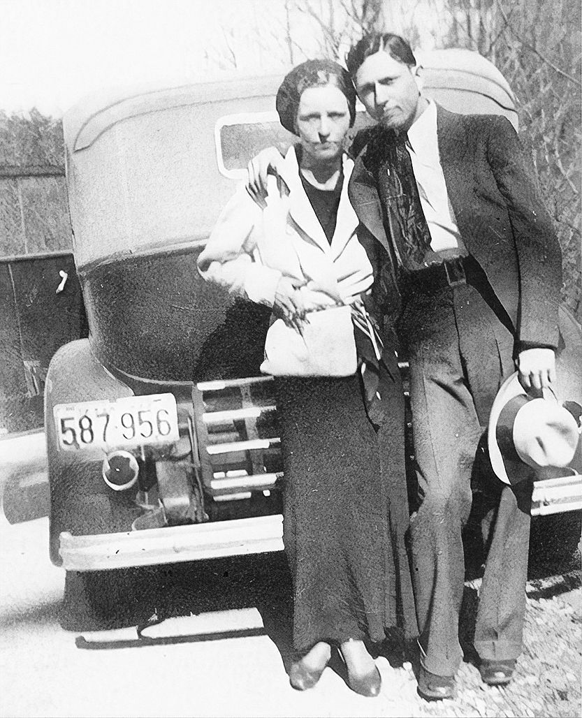 Jednorázové použití / Fotogalerie / Bonnie a Clyde / PD