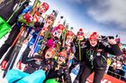 Skvělé biatlonistky obsadily ve štafetě v Anterselvě druhé místo