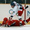 Nagano 1998, finále ČR-Rusko: Petr Svoboda - Andrej Kovalenko
