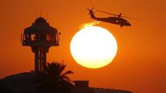Americká helikoptéra v Iráku