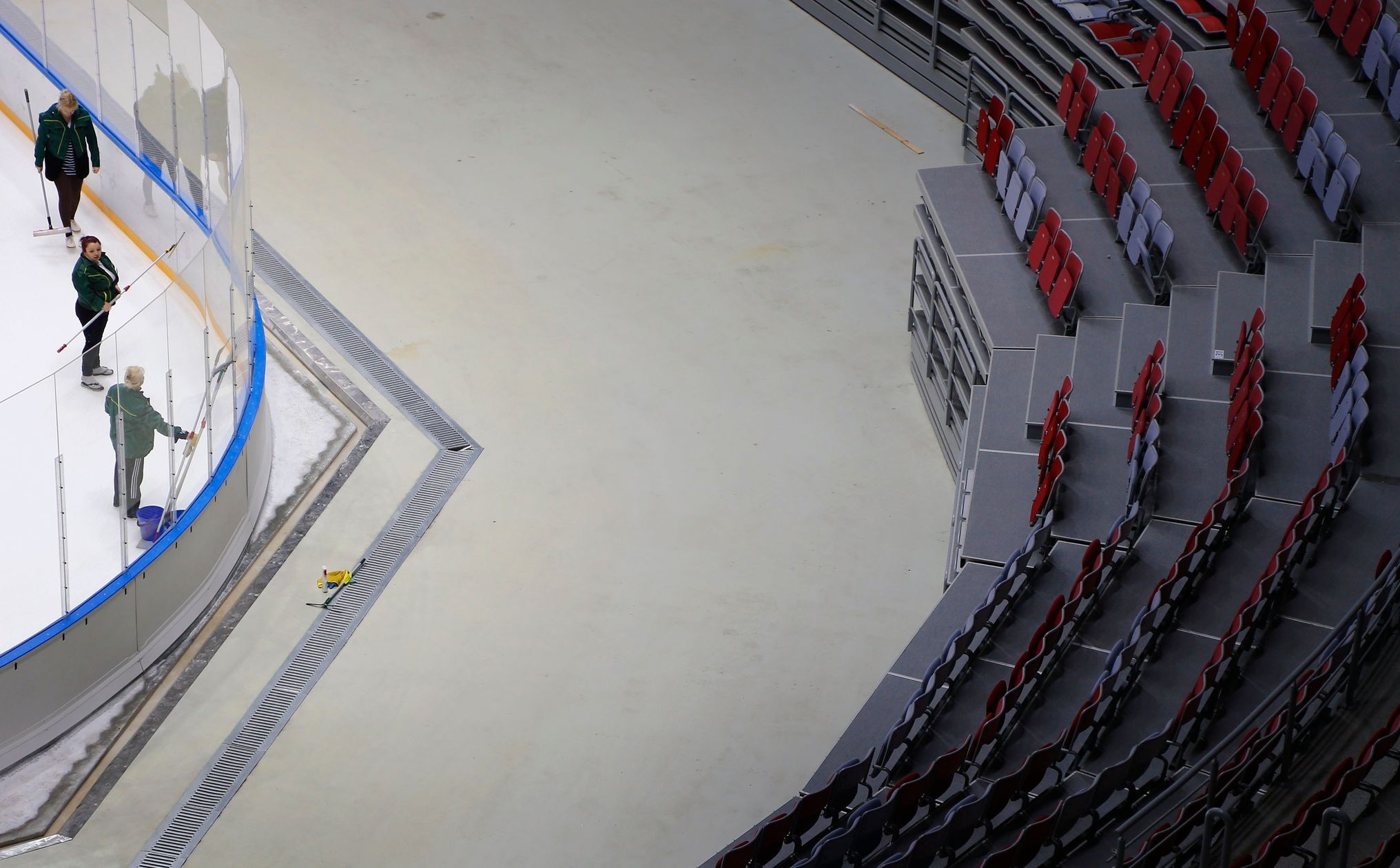 Ice Dome, zimní stadion, kde se bude hrát olympijský turnaj v Soči 2014
